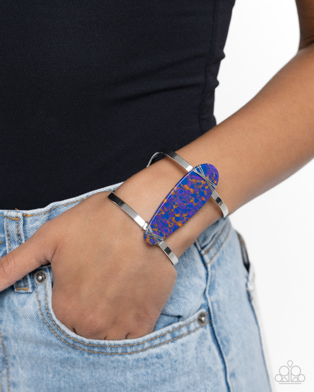 Spotted A Mile Away Purple Bracelet