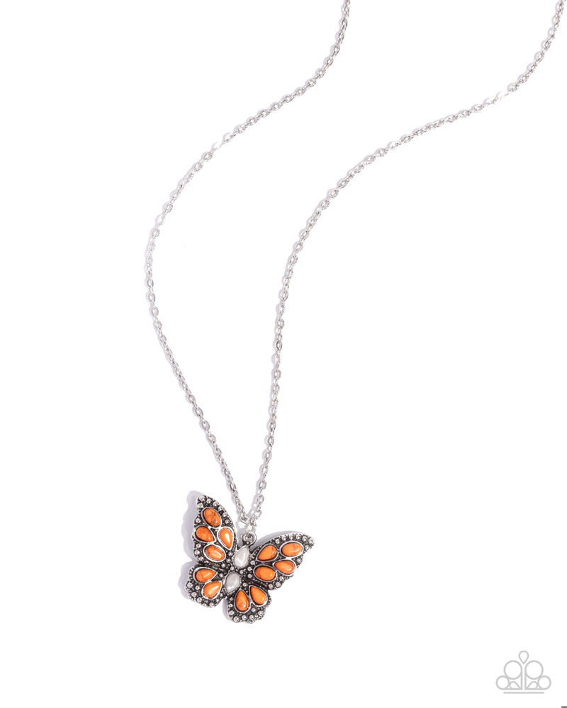 Santa Fe Satisfaction Orange Necklace