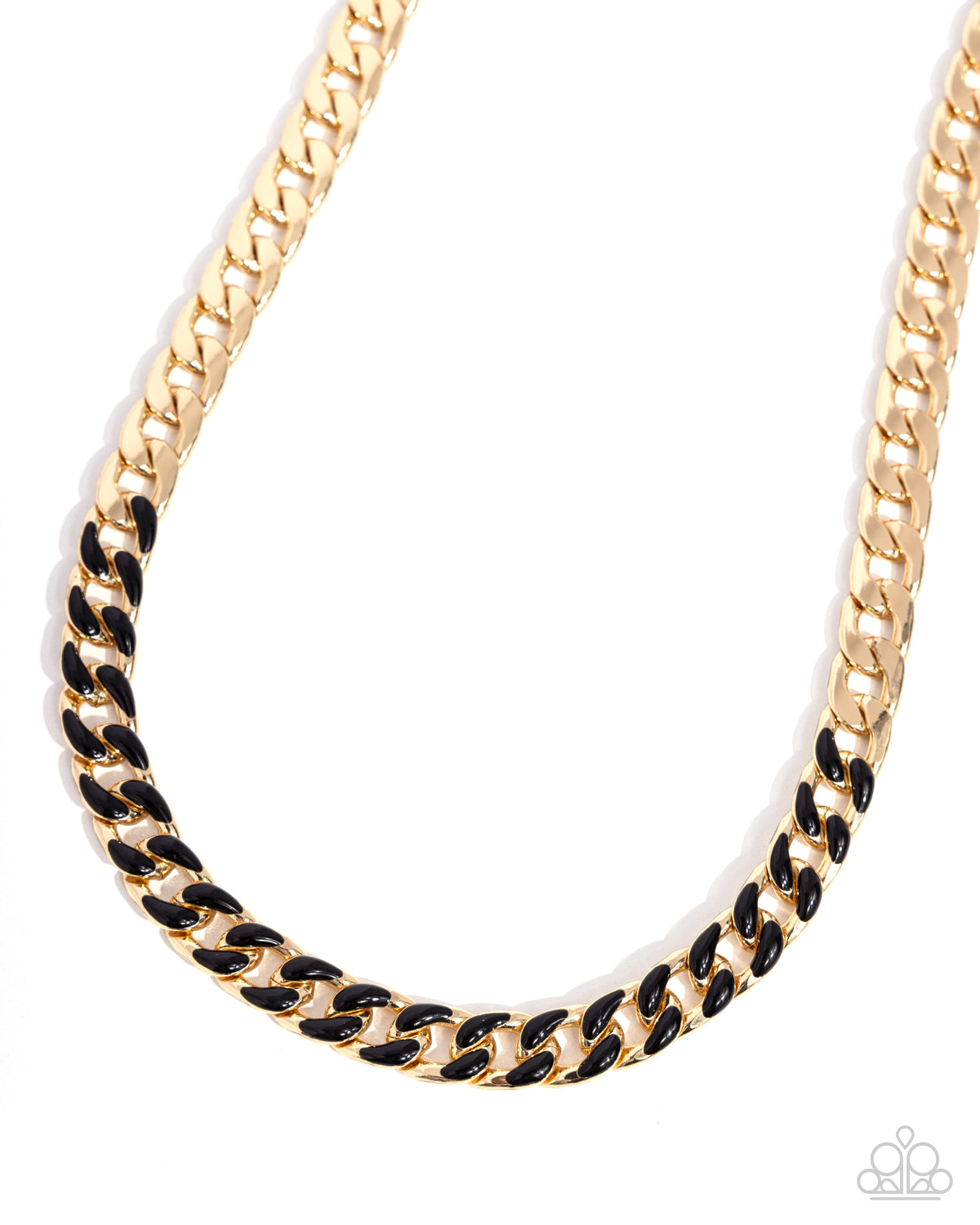 Painted Problem Black Necklace