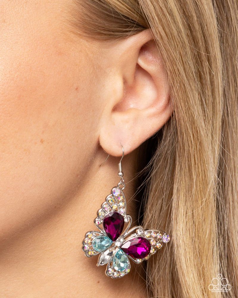 Teardrop Takeoff Multi Earrings