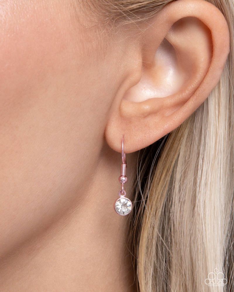 Bewitching Bow Pink Necklace