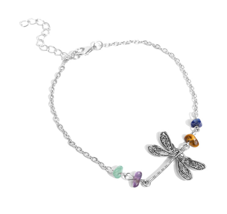 Dragonfly Dawn Multi Anklet