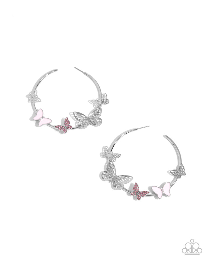 Aerial Allegiance Pink Hoops