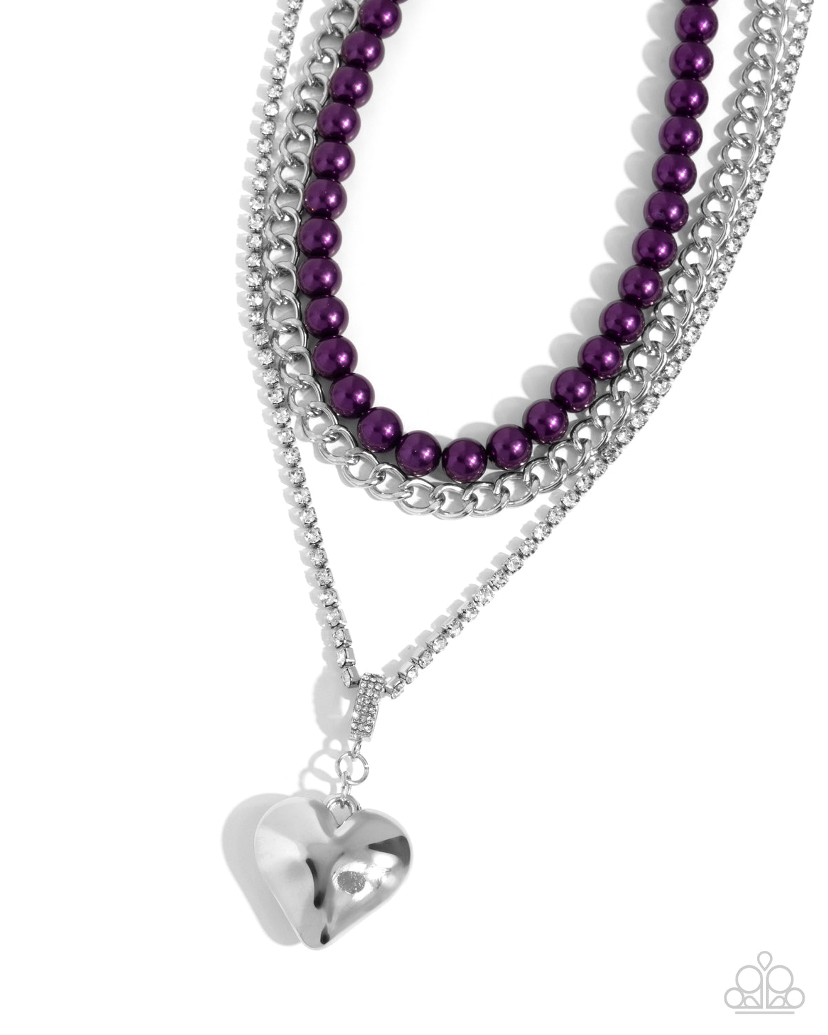 Easy Elevation Purple Necklace