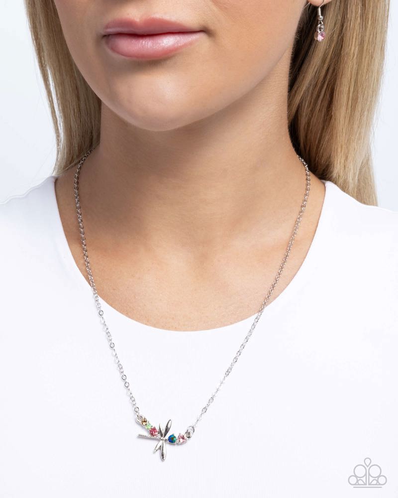 Dragonfly Deed Multi Necklace