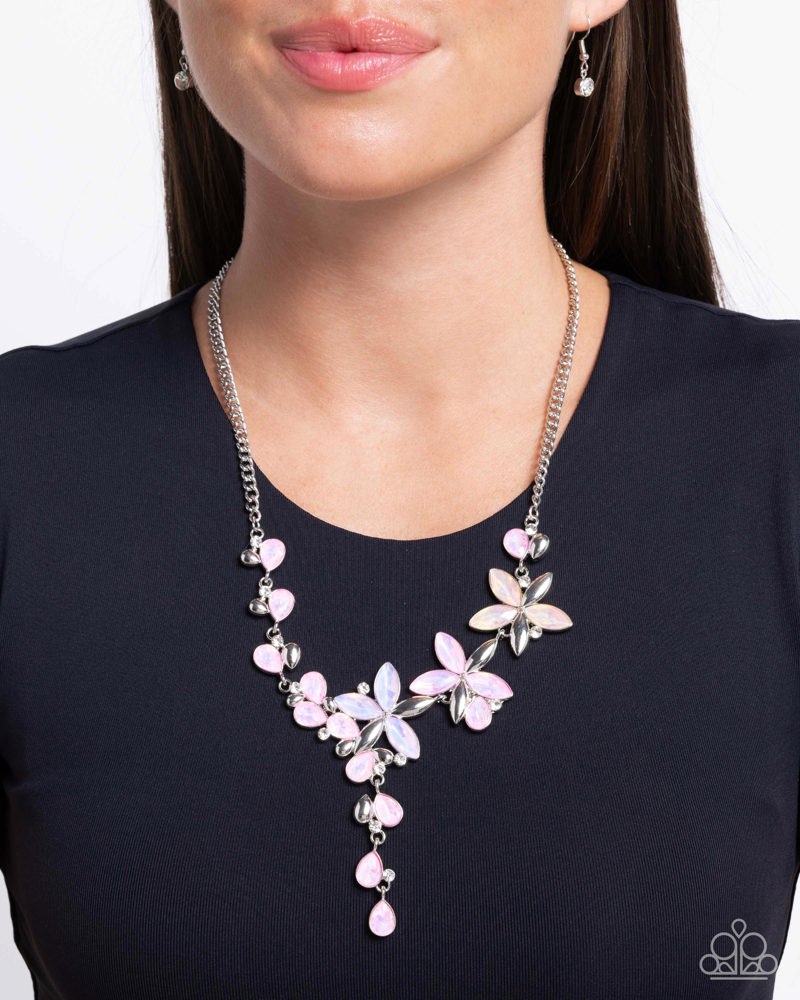 Vibrant Valley Pink Necklace