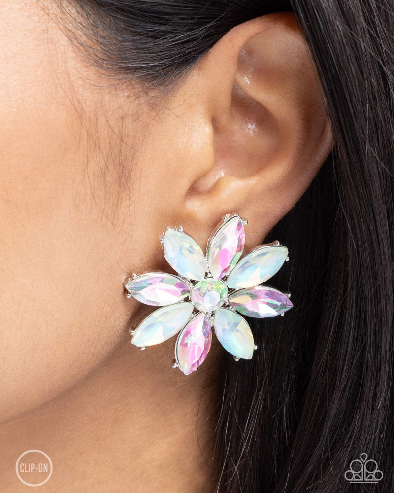 Maiden Makeover Green Clip On Earrings