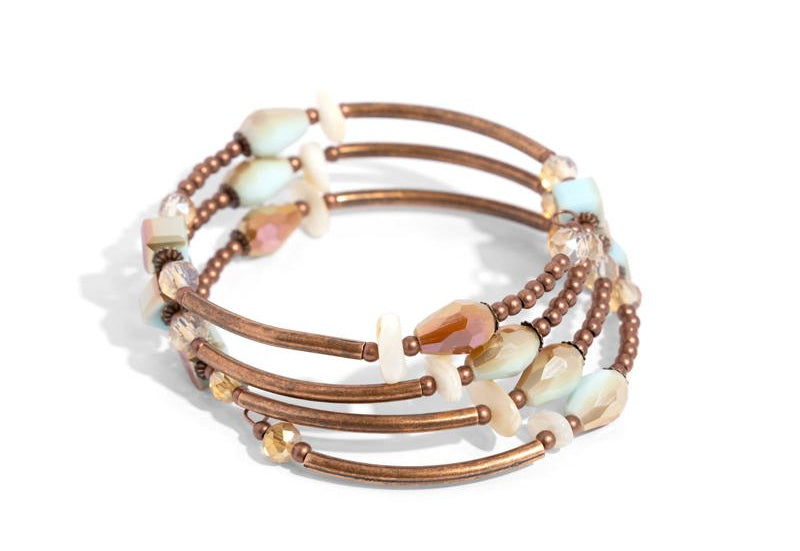Multiple Choice Copper Coil Bracelet