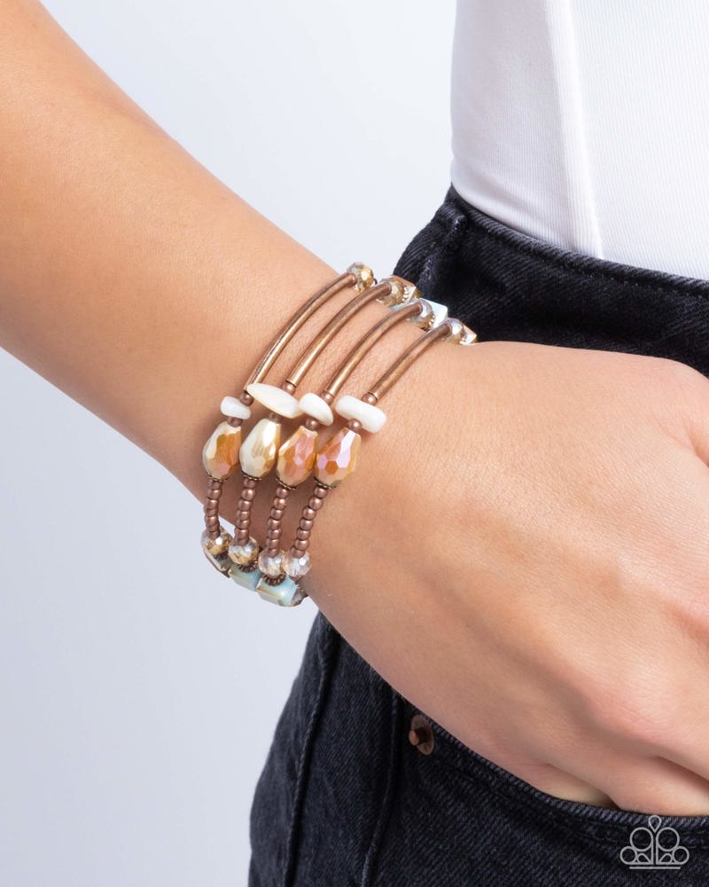 Multiple Choice Copper Coil Bracelet