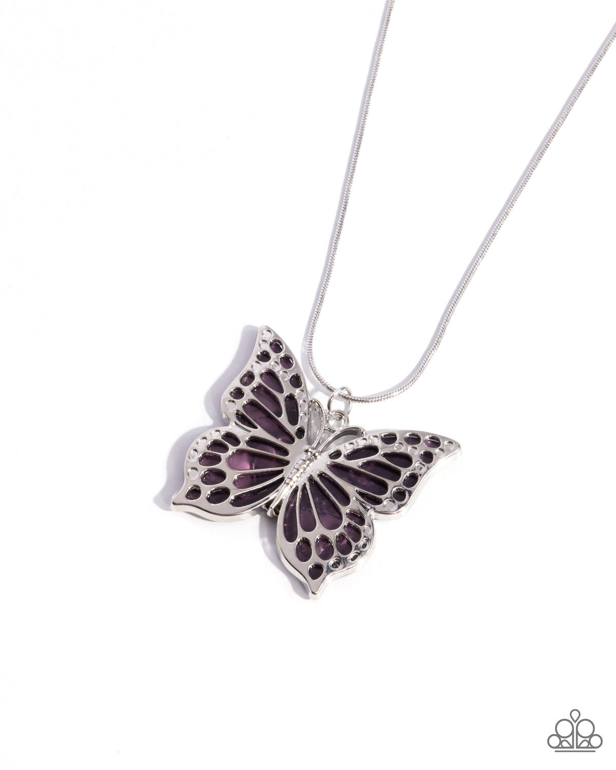 Magical Metamorphosis Purple Necklace