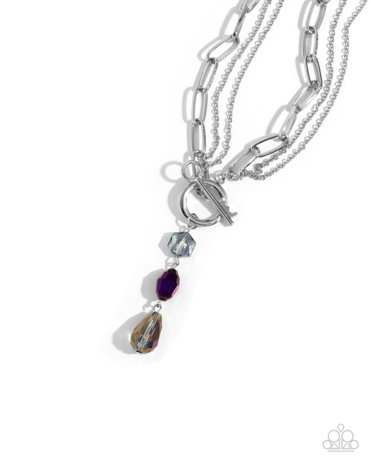 Cultivated Chains Purple Necklace
