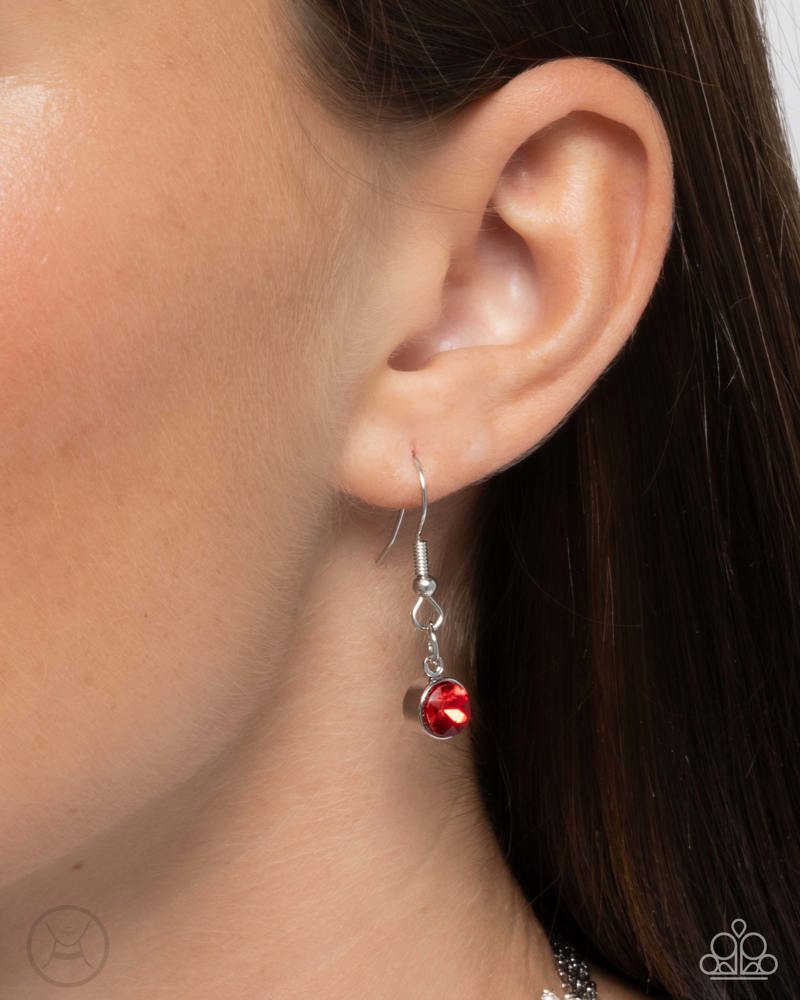 Valentines Vibe Red Necklace