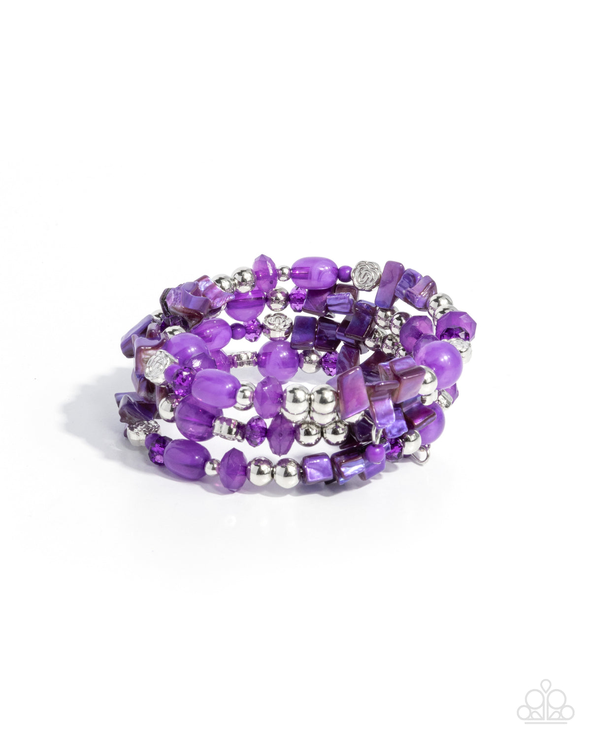 Worldwide Tour Purple Coil Bracelet