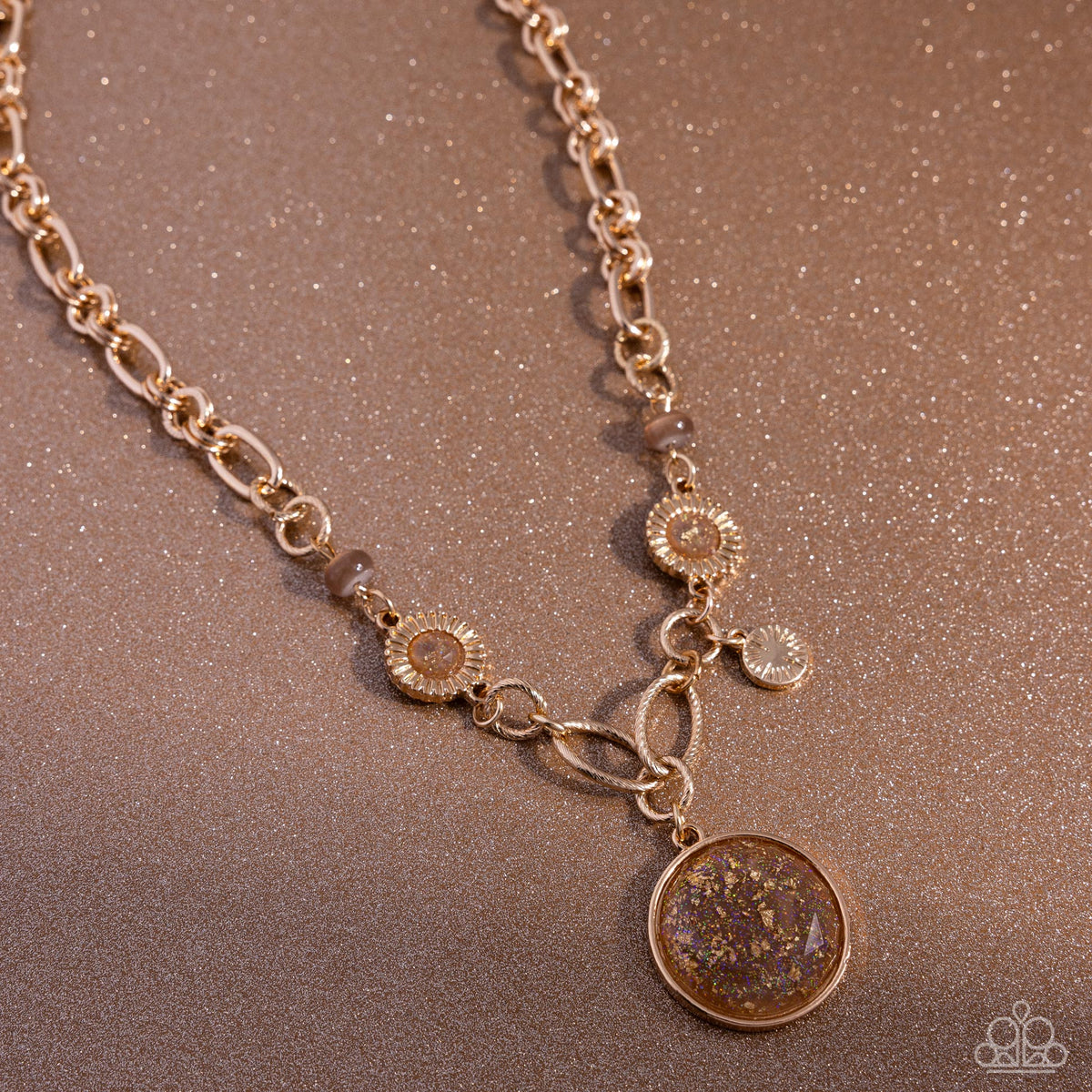 FLECKS Big Thing Brown Necklace