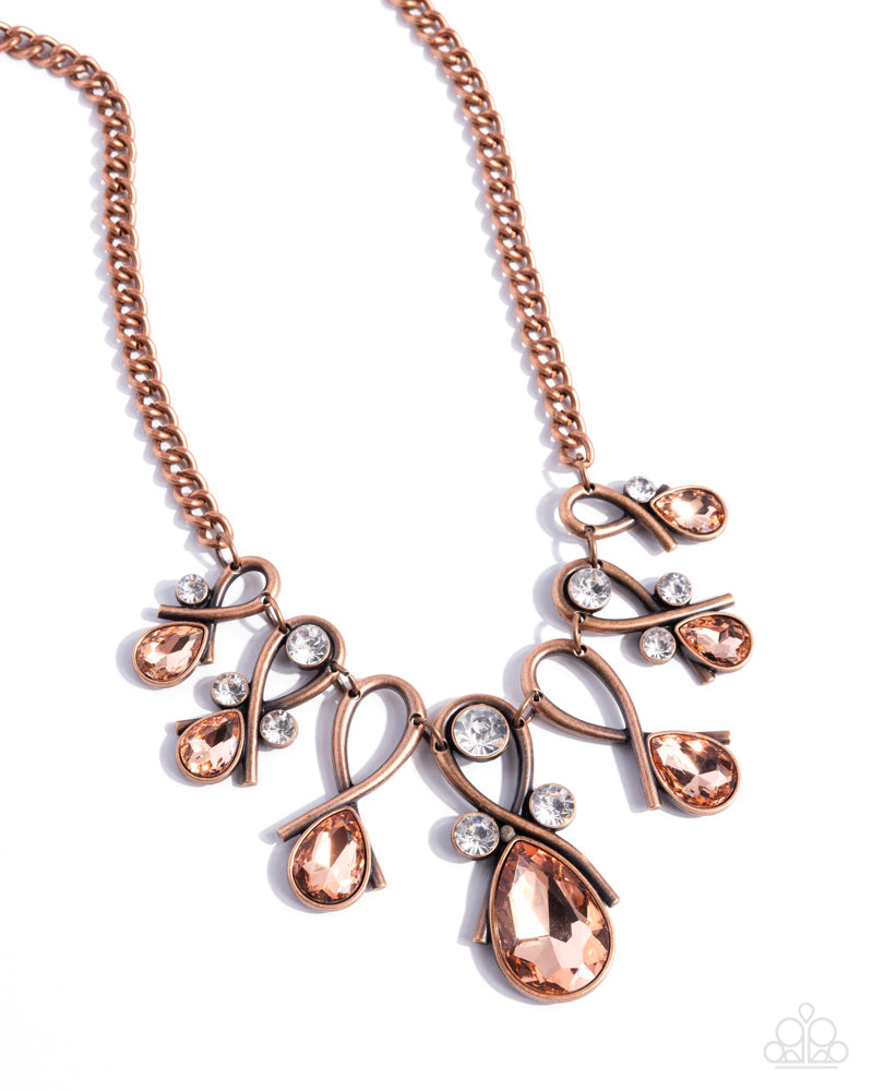 Infinity Institute Copper Necklace