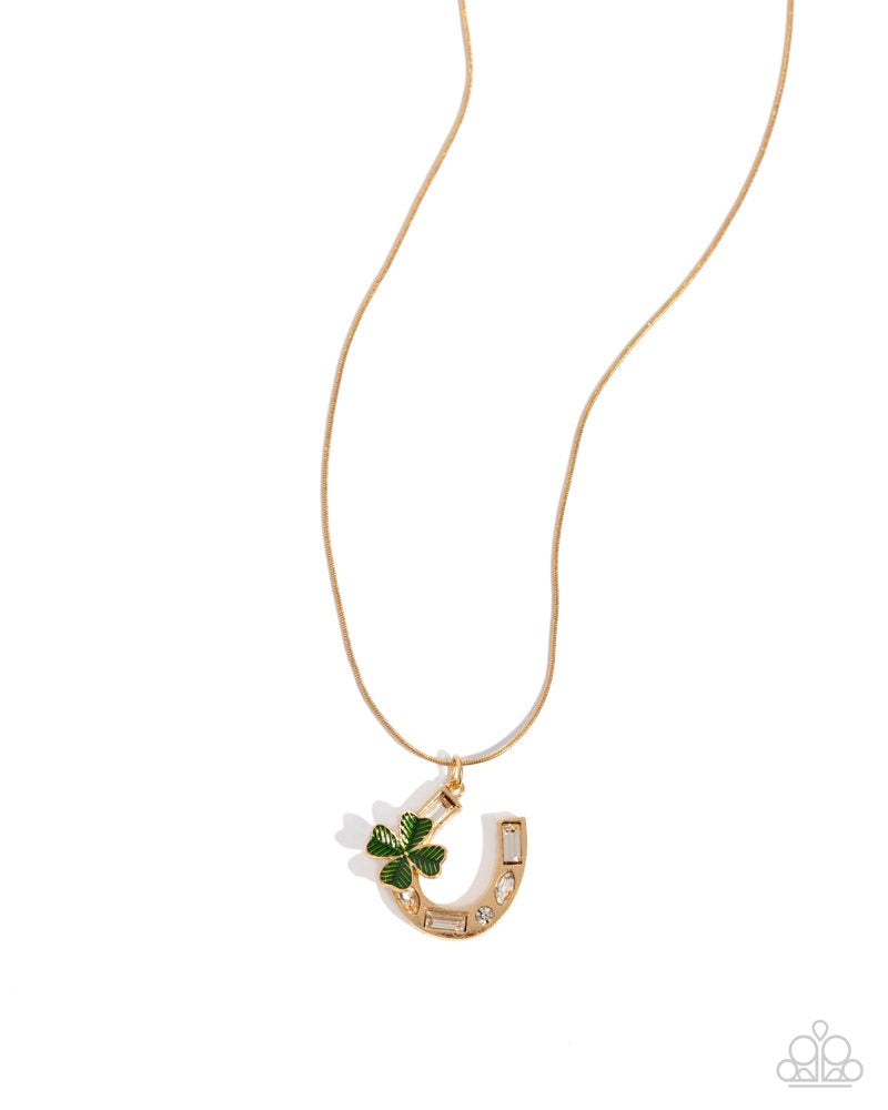 Lucky for Life Gold Necklace