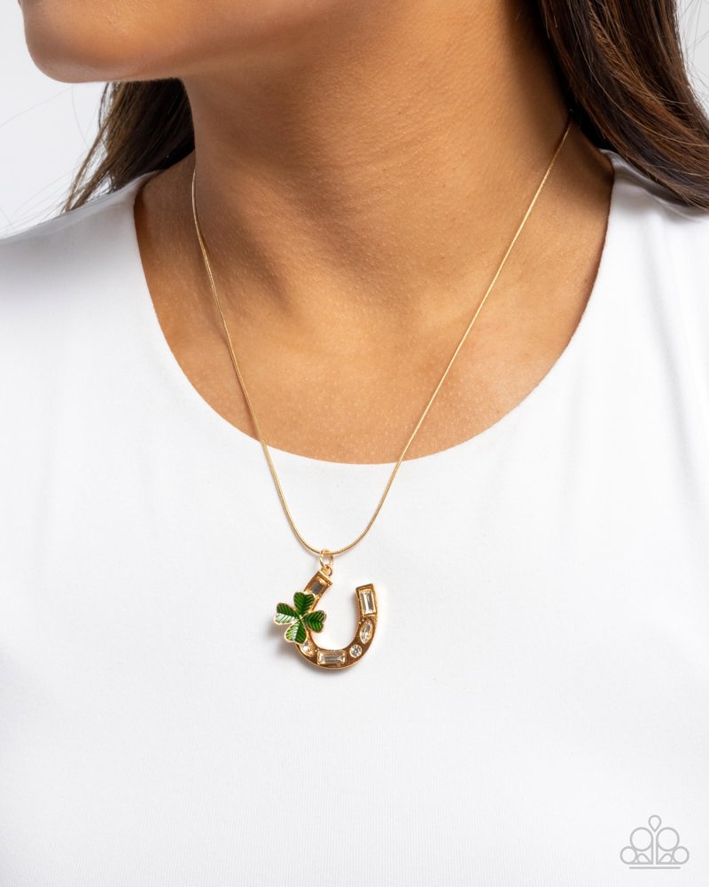Lucky for Life Gold Necklace