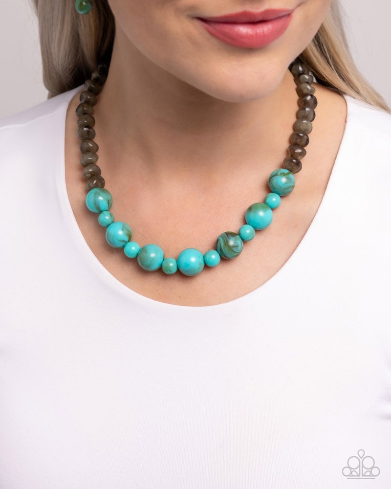 Not a Phase Blue Necklace