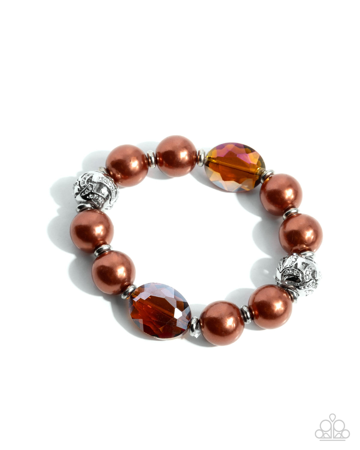 Ornamental Outfit Brown Bracelet
