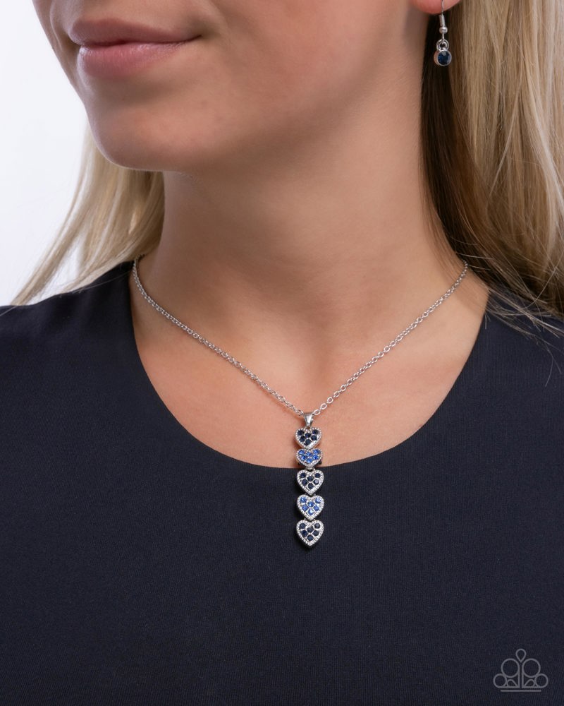 MINE Over Matter Blue Necklace