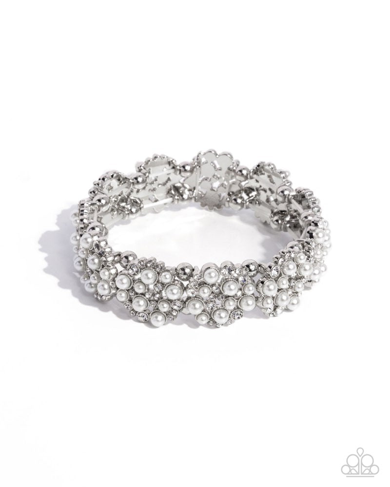 Were You Dazzled? White Bracelet