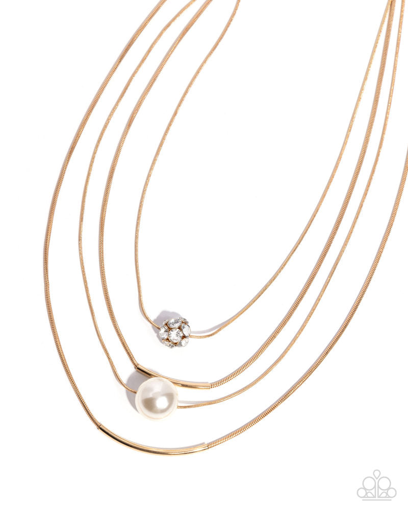 Phenomenal Pearls Gold Necklace
