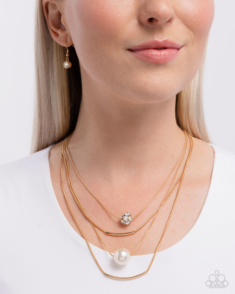 Phenomenal Pearls Gold Necklace
