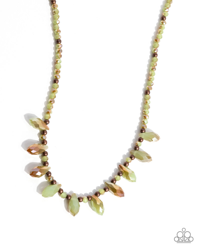 Declaration of Dazzle Copper Necklace