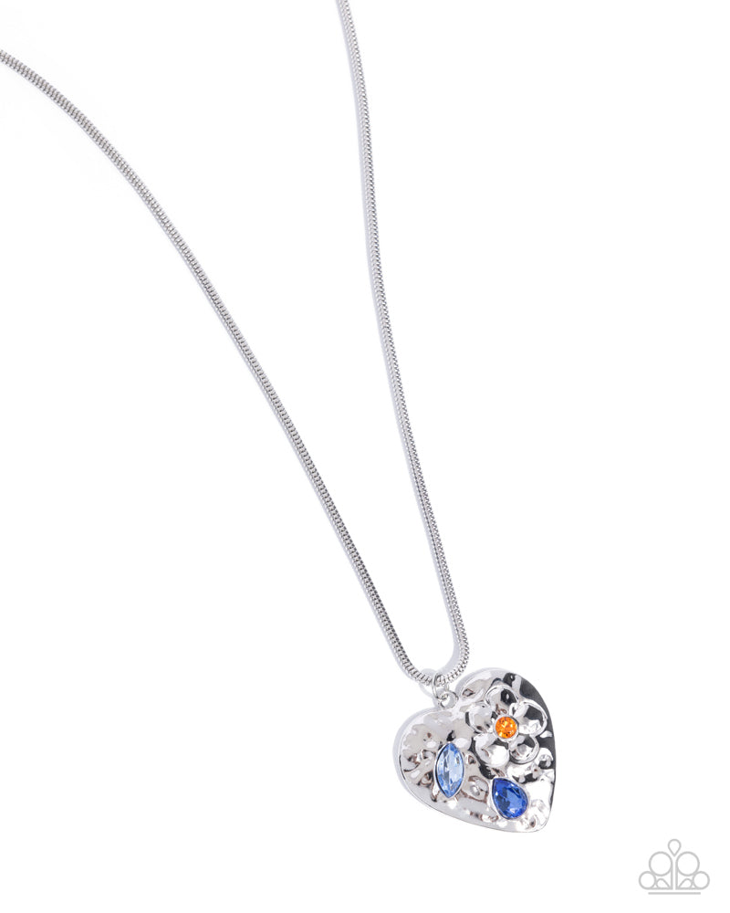 Outgoing Opulence Blue Necklace