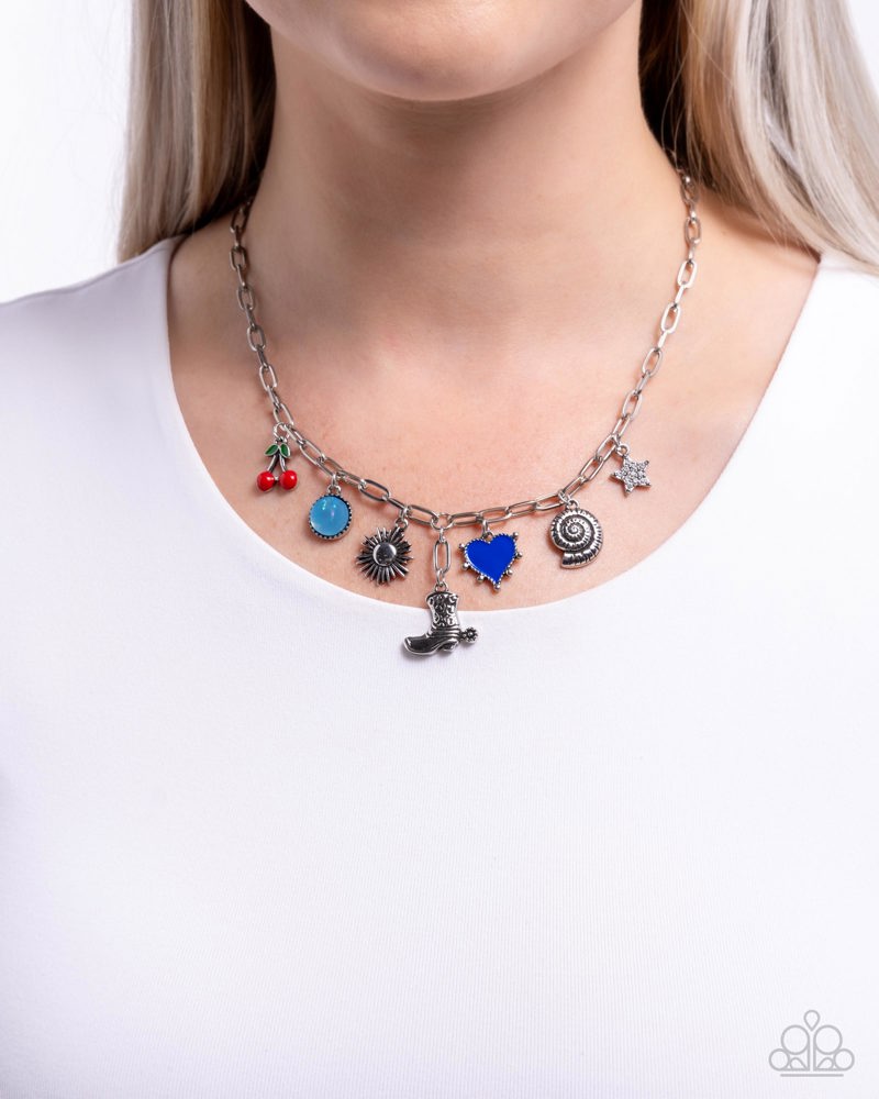 Flying High Blue Necklace