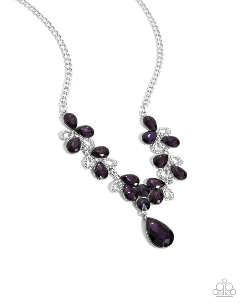 Solo Exhibition Purple Necklace