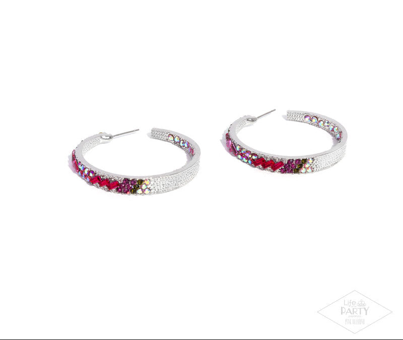 GLITZY By Association Multi Hoops