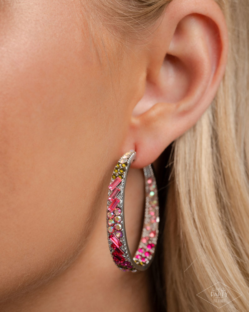 GLITZY By Association Multi Hoops
