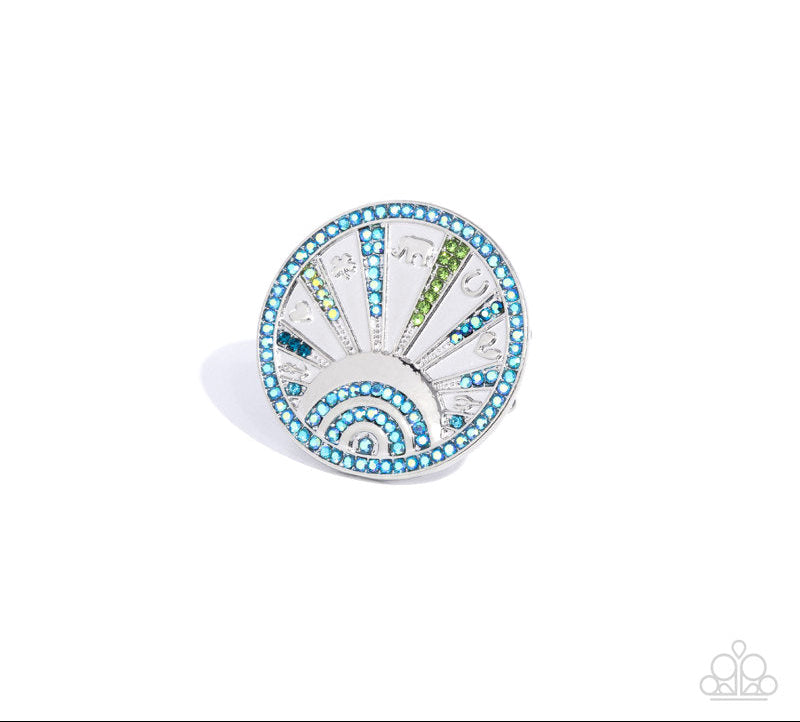 Audacious Aesthetic Blue Ring