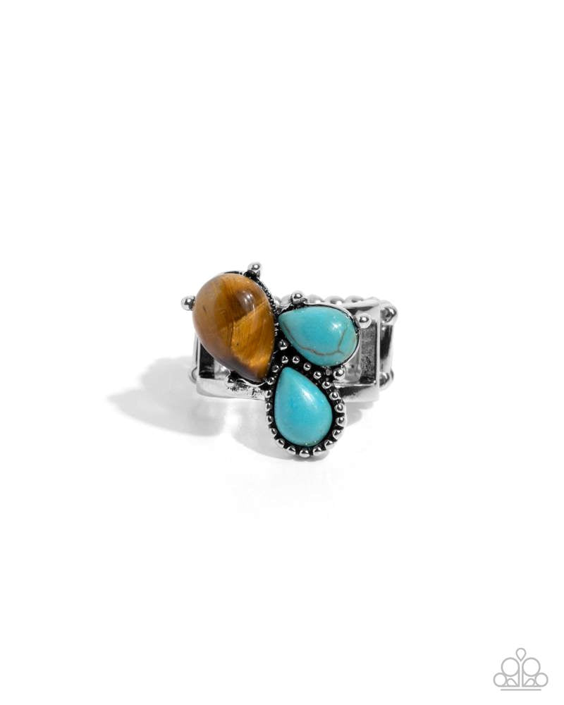 Themed Trio Brown Ring