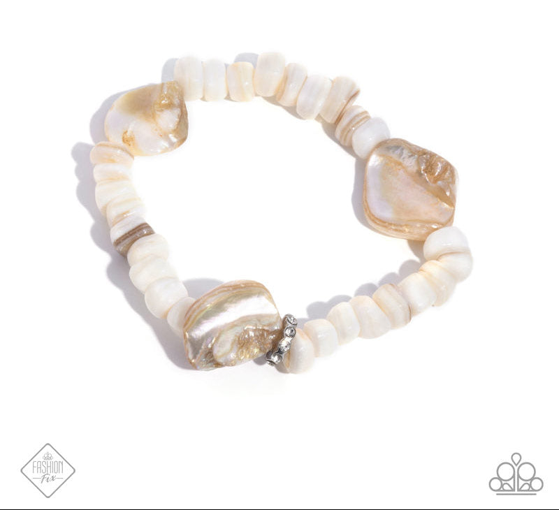 Coastal Caliber White Bracelet