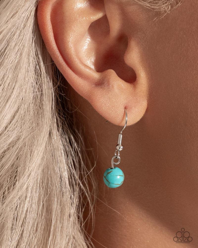 Saloon Girl Blue Necklace