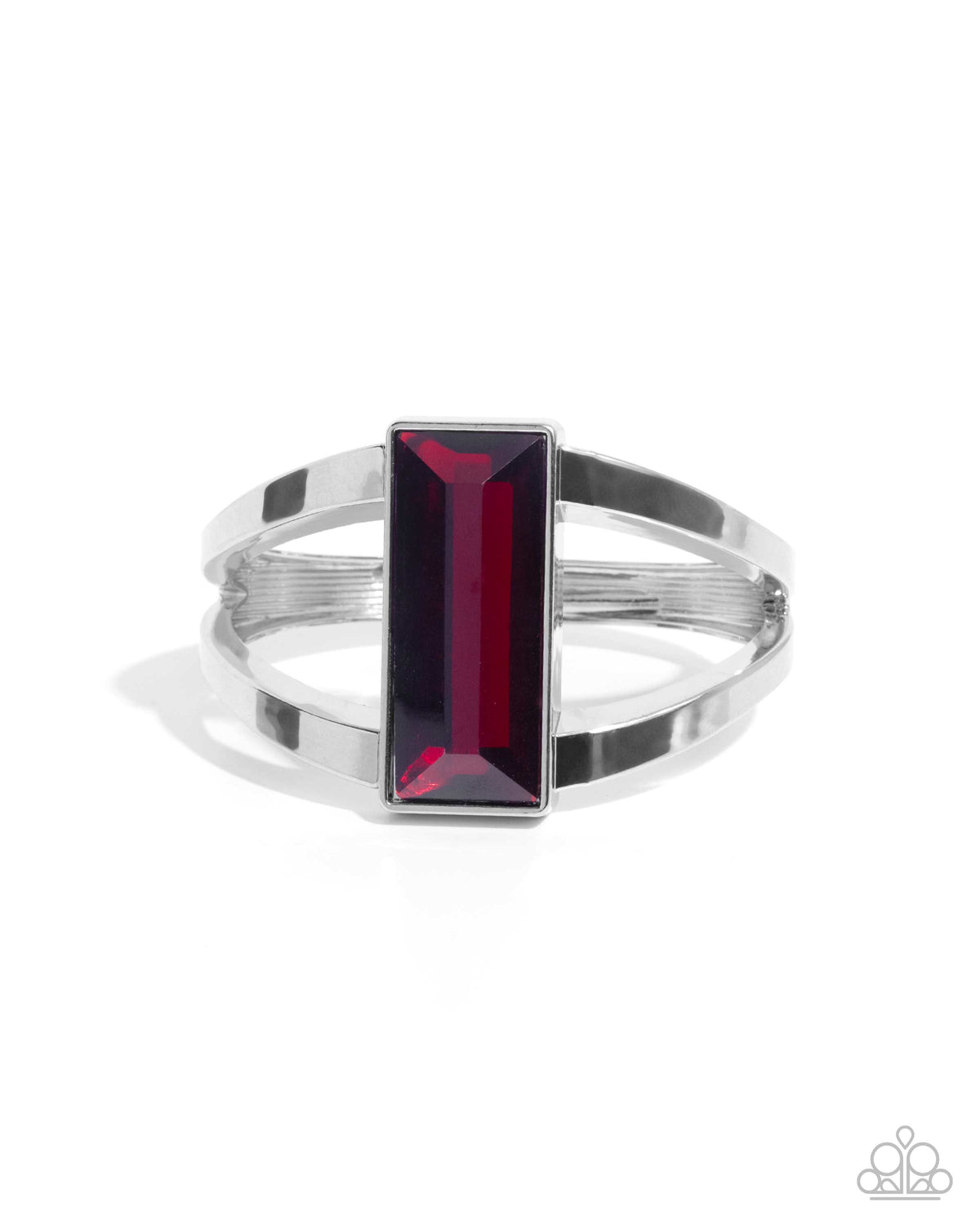 Pick-Me-Up Pizzazz Red Hinge Bracelet