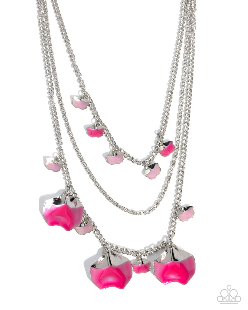 Forward Fashion Pink Necklace