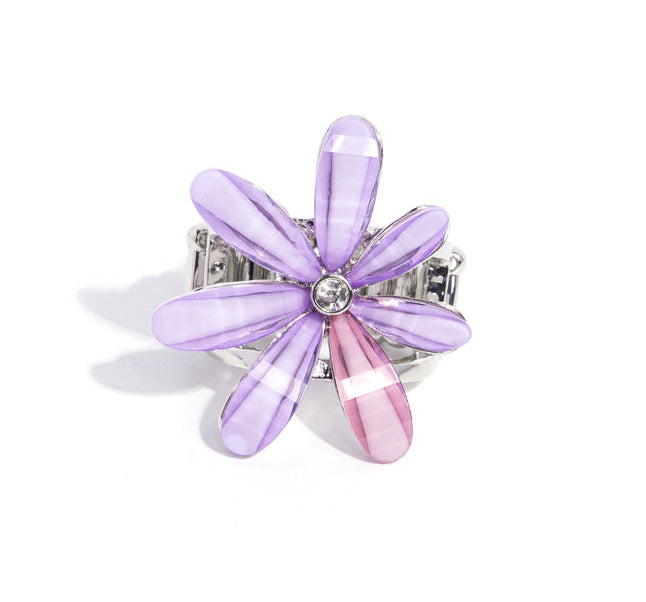 Floral Feasibility Purple Ring