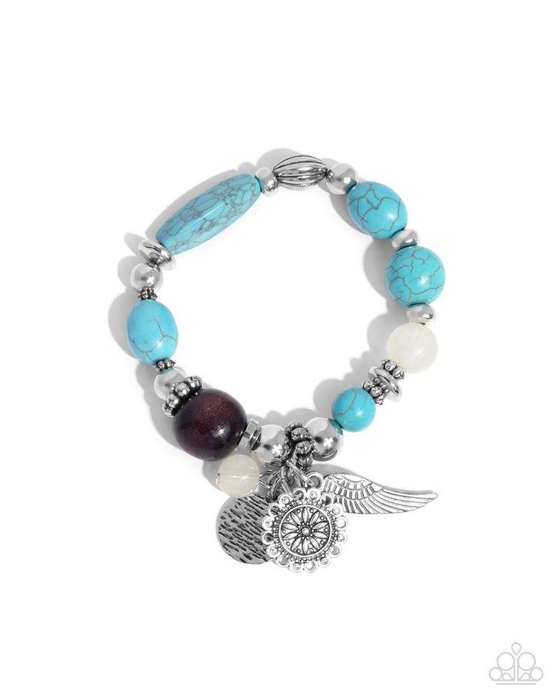 Earthy Eclecticism Blue Bracelet