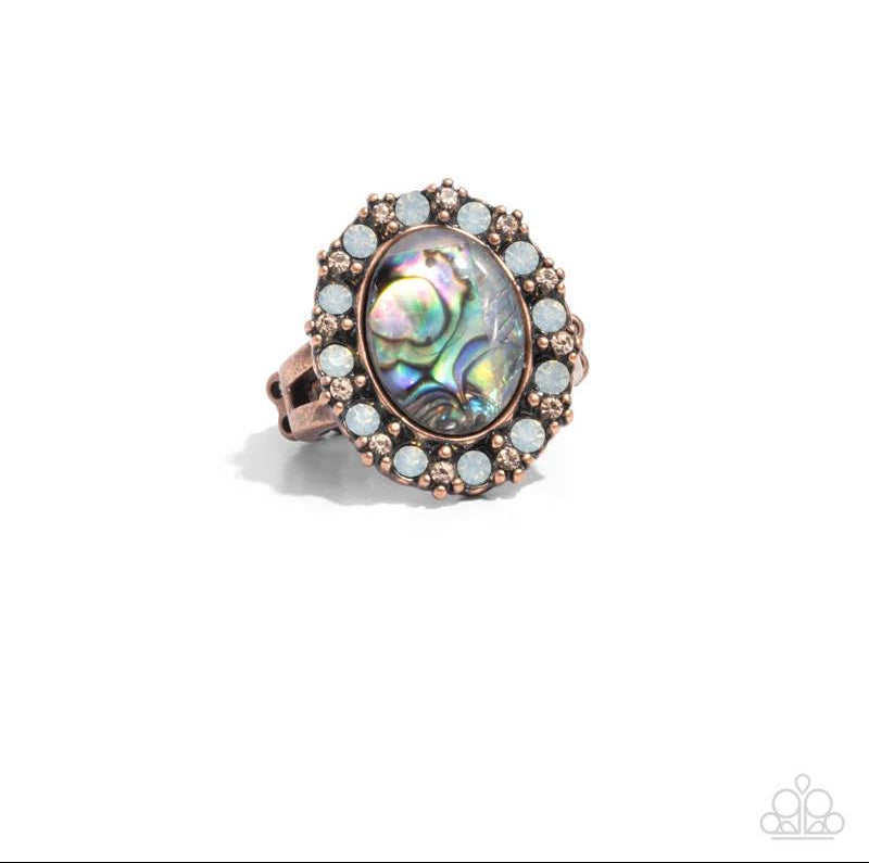 Poised and Perfect Copper Ring