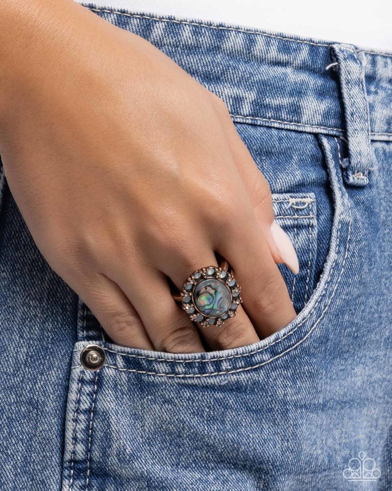 Poised and Perfect Copper Ring