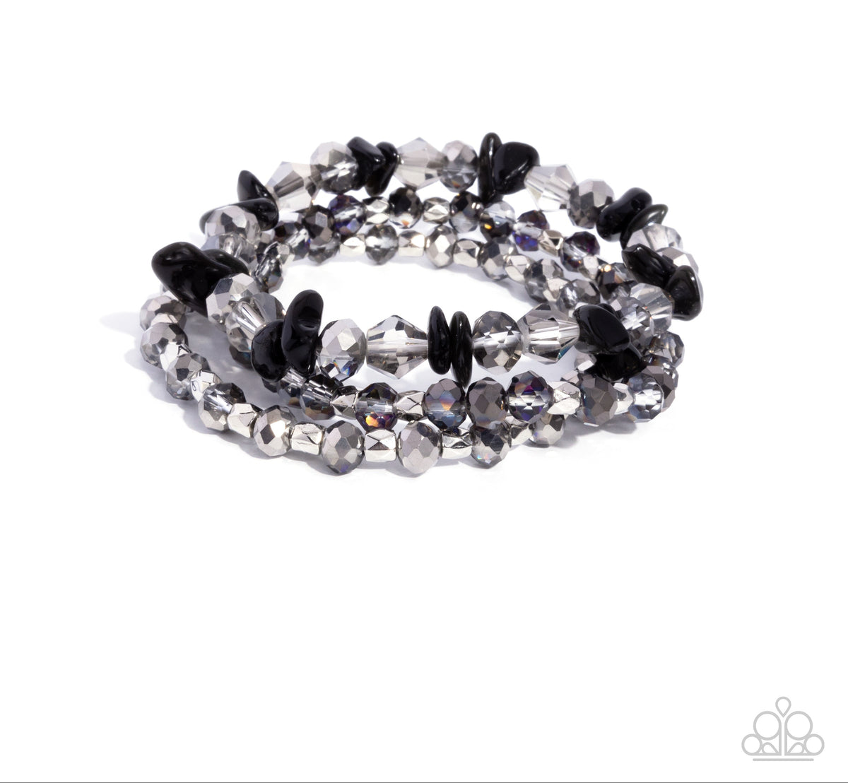 Flawless Facets Black Bracelet