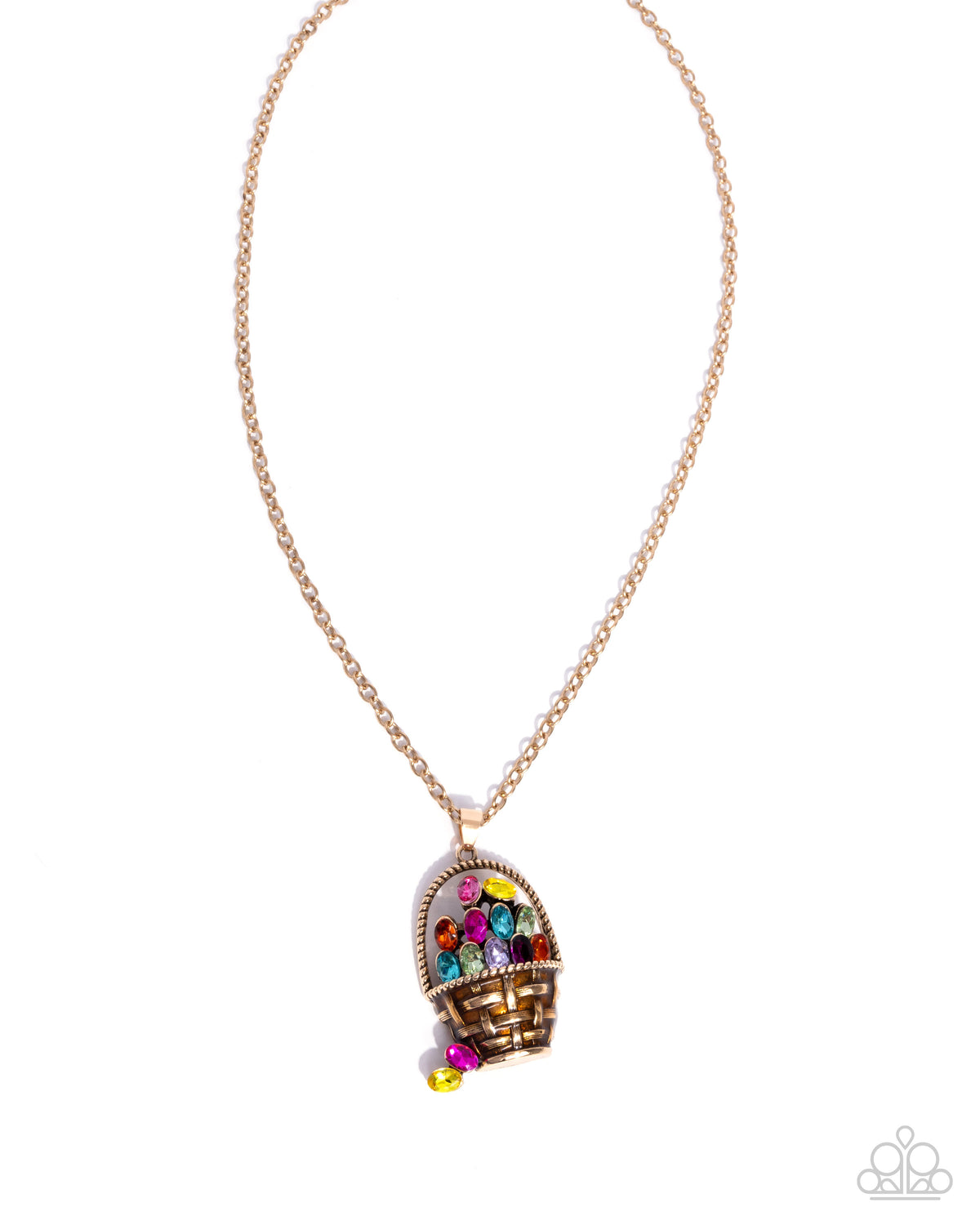 Easter Basket Brilliance Multi Necklace