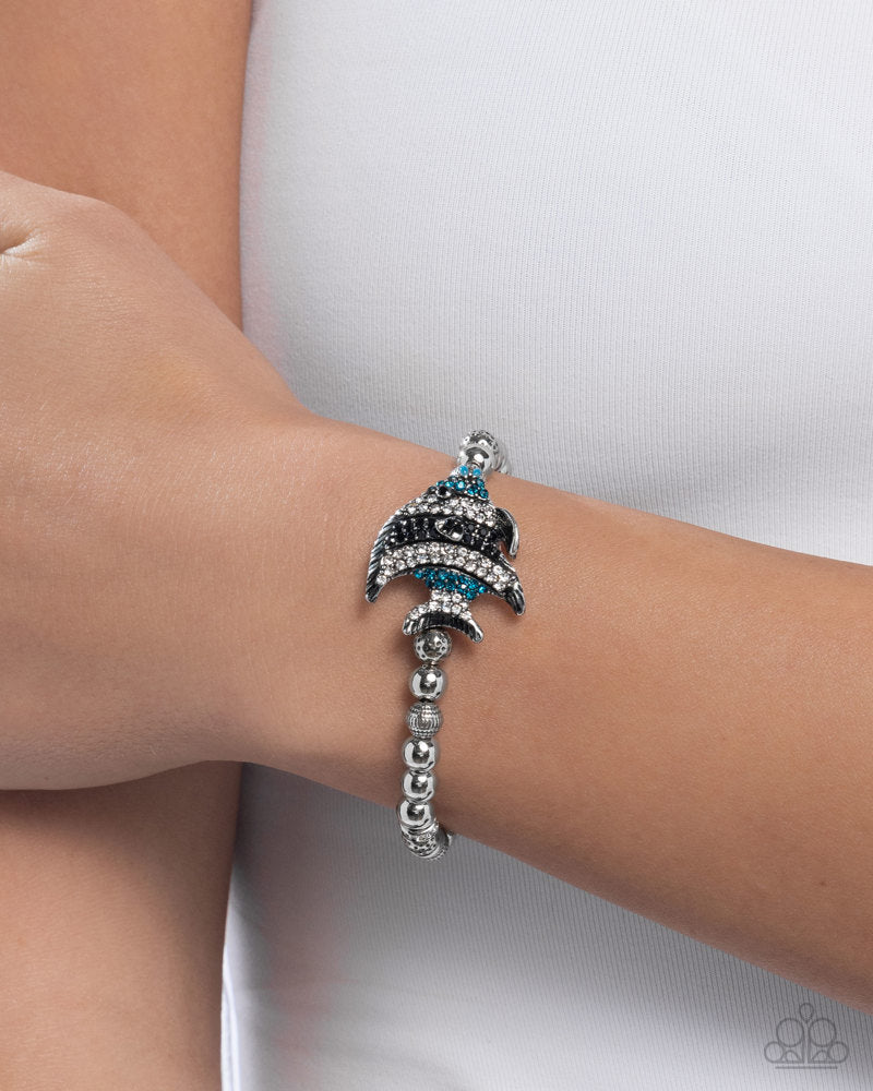 Admirable Angelfish Blue Bracelet