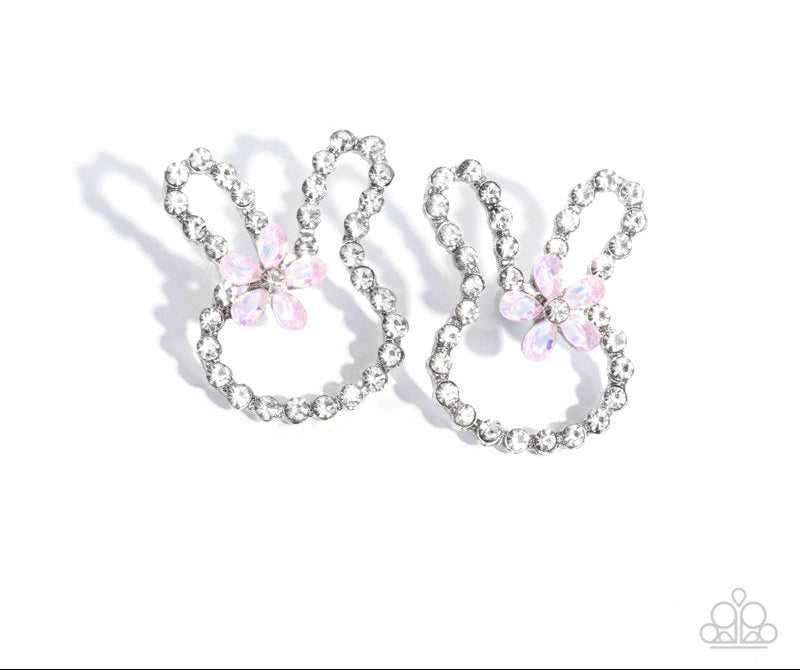 Bunny Backdrop Pink Posts