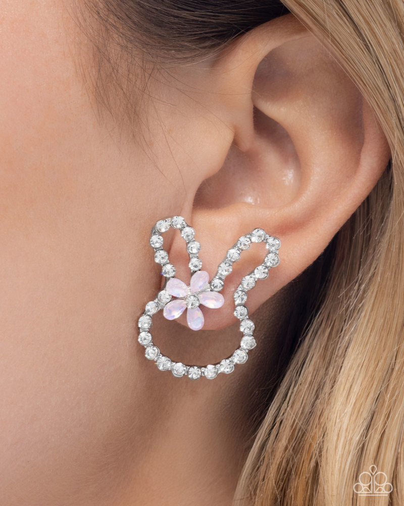 Bunny Backdrop Pink Posts