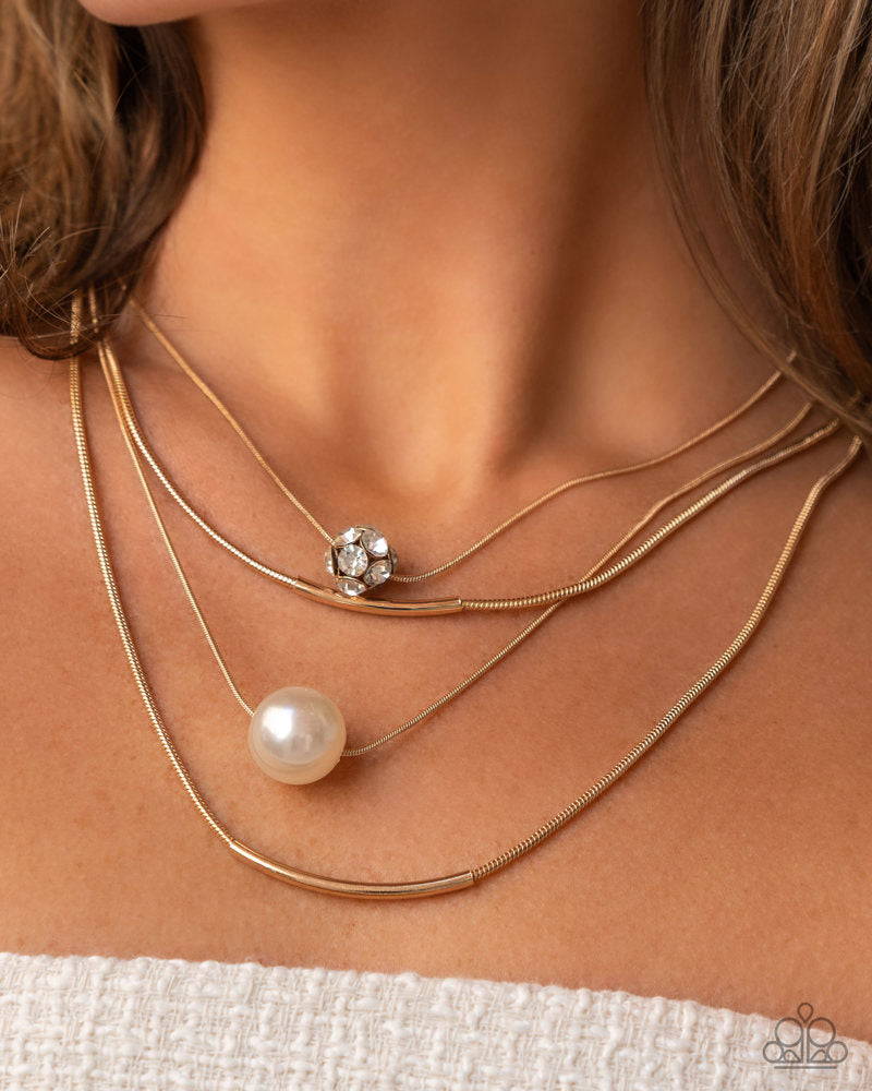 Phenomenal Pearls Gold Necklace
