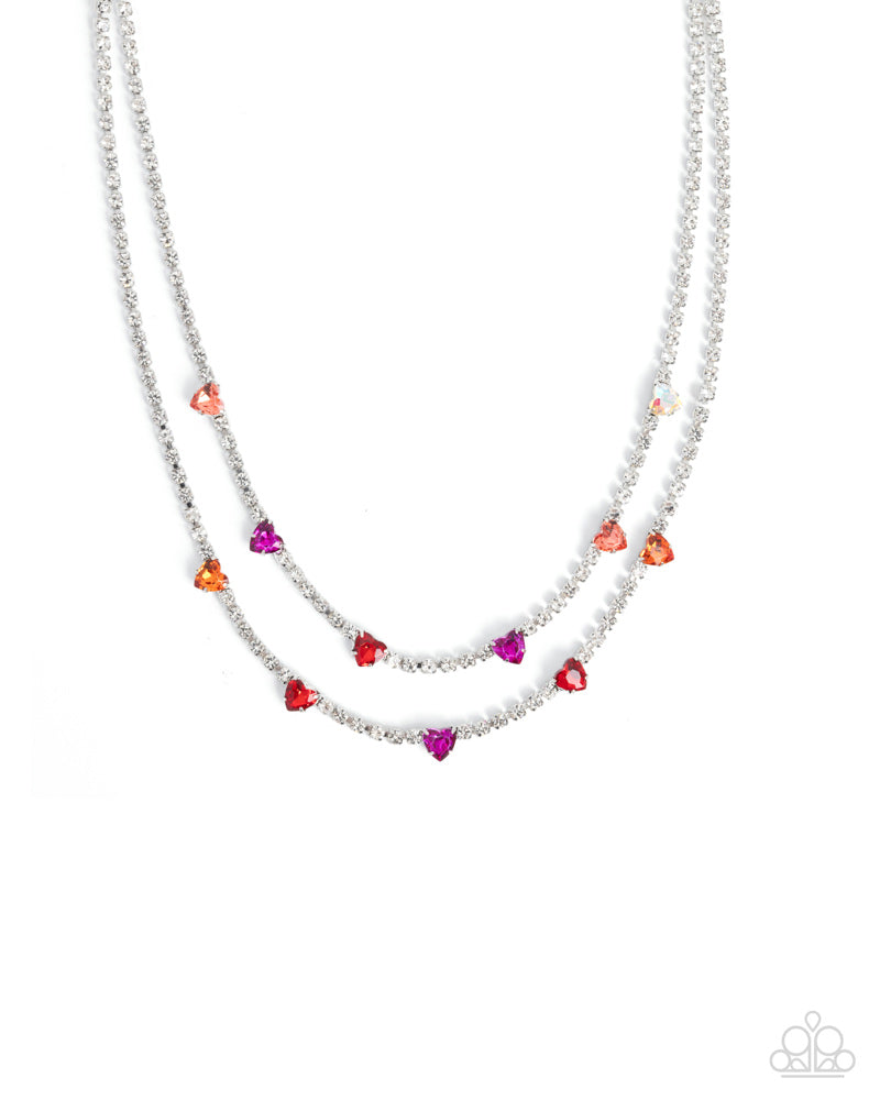 Courting Closeness Red Necklace